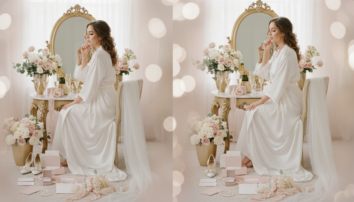 Getting Ready Robes wedding inspiration