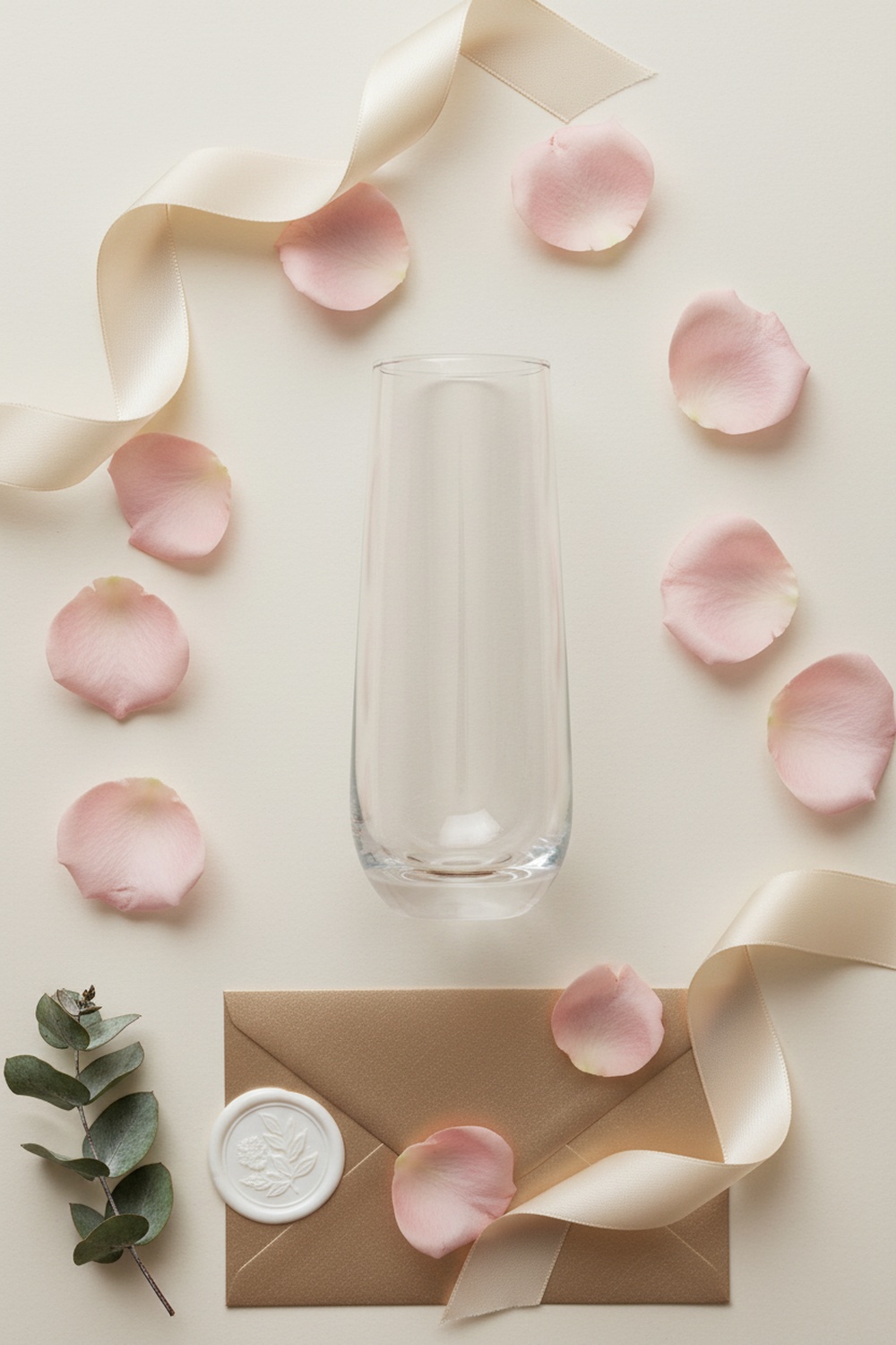 JoyJolt Milo Stemless Champagne Flutes Set of 8 - Color Story
