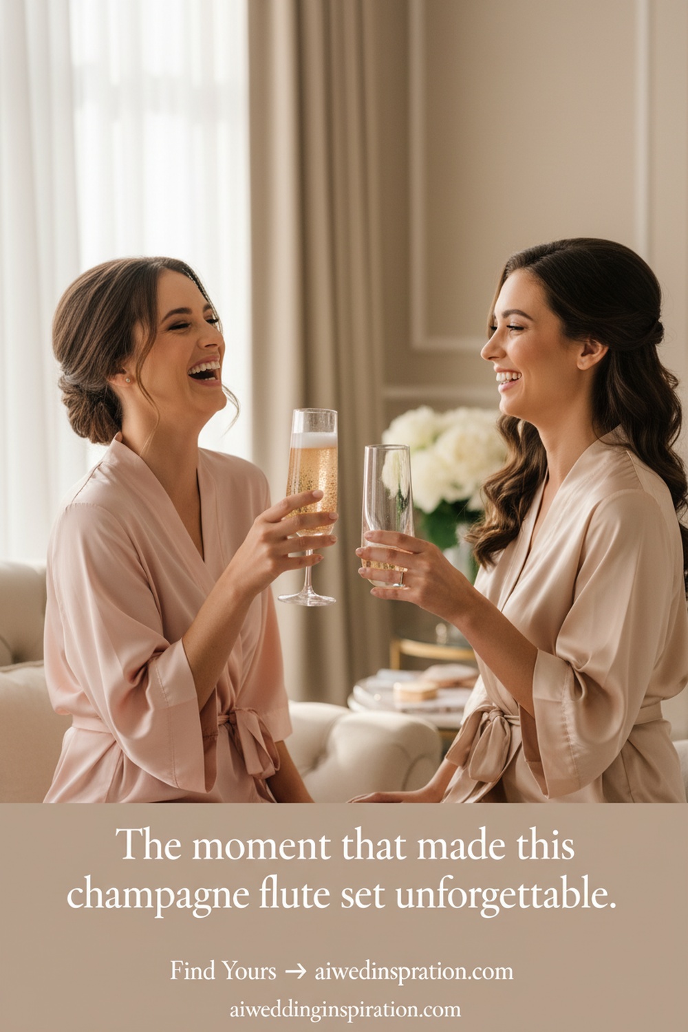JoyJolt Milo Stemless Champagne Flutes Set of 8 - Emotional Moment