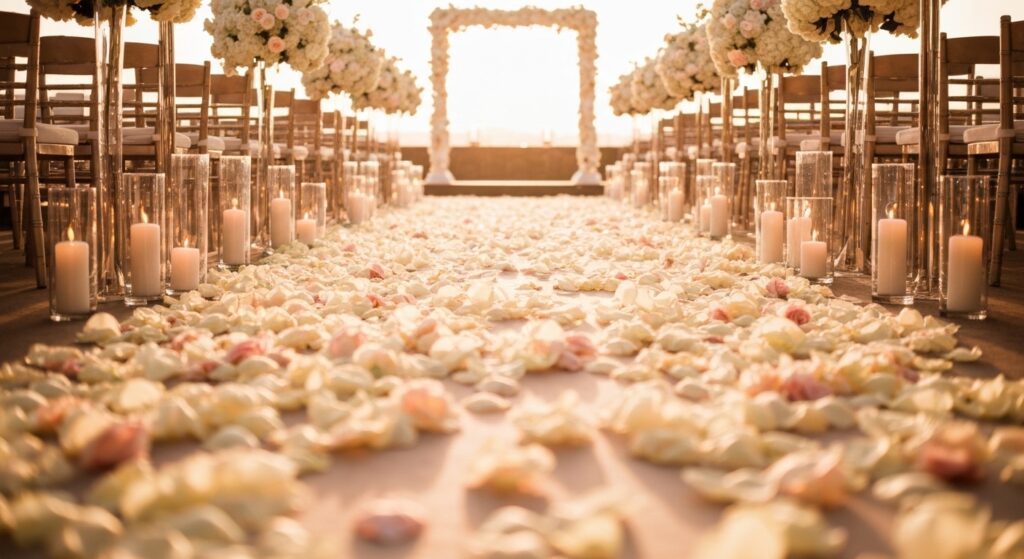 10 Wedding Aisle Runner Ideas for Every Style (With Amazon Picks)